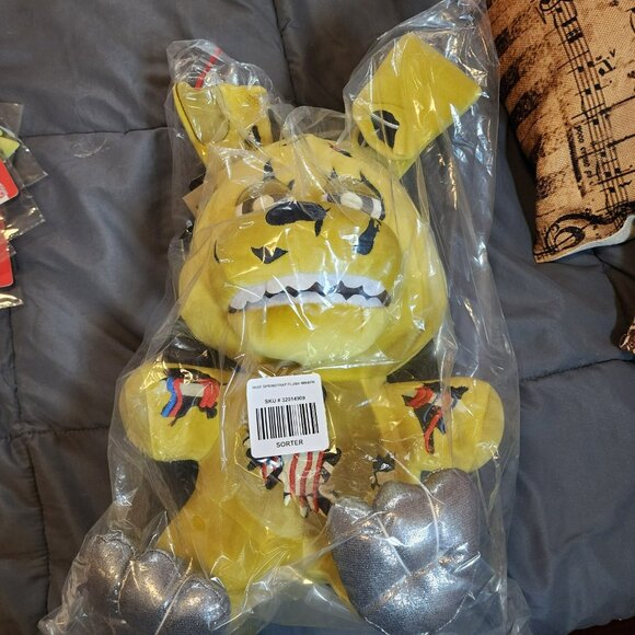 Five Nights At Freddy's FNAF Springtrap Plush Mini Backpack NEW - Picture 5 of 6